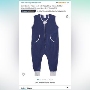 2T-4T Baby DeeDee Sleep Kicker